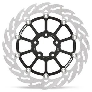 Moto-Master Moto-Master, ''Flame'' floating brake rotor. Front left