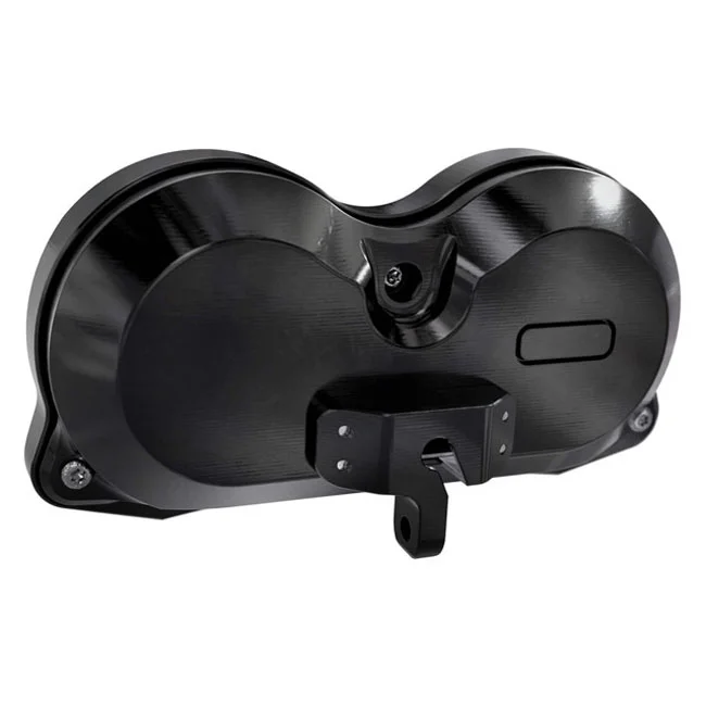 Kraus Road Glide Gauge Bezel. LUX face. Black