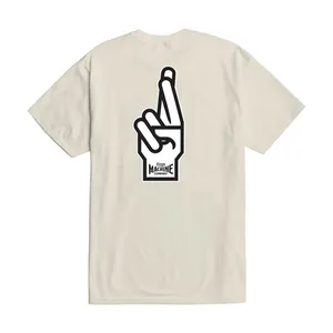 Loser Machine Company Loser Machine Good luck fingers t-shirt cream