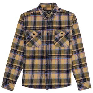 13 and a half company 13 1/2 Steel flannel yellow