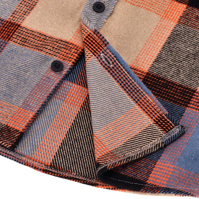13 and a half company 1/2 Steel flannel oxblood