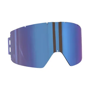 John Doe John Doe Goggle lens mirror blue
