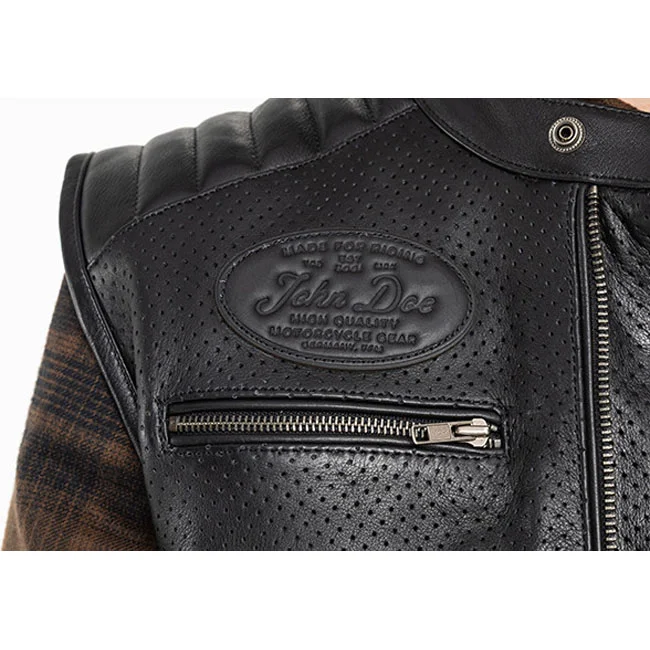John Doe Doe Storm Leather vest