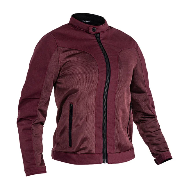 John Doe Doe Aero mesh jacket women bordeaux