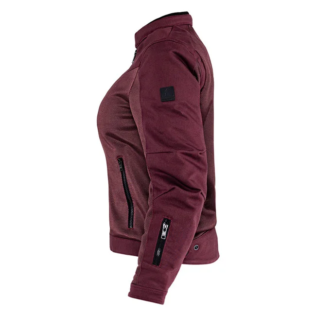 John Doe Doe Aero mesh jacket women bordeaux