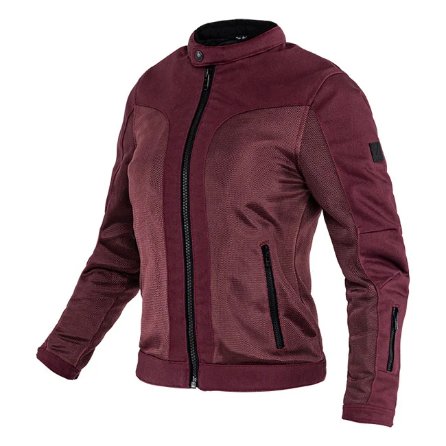 John Doe Doe Aero mesh jacket women bordeaux
