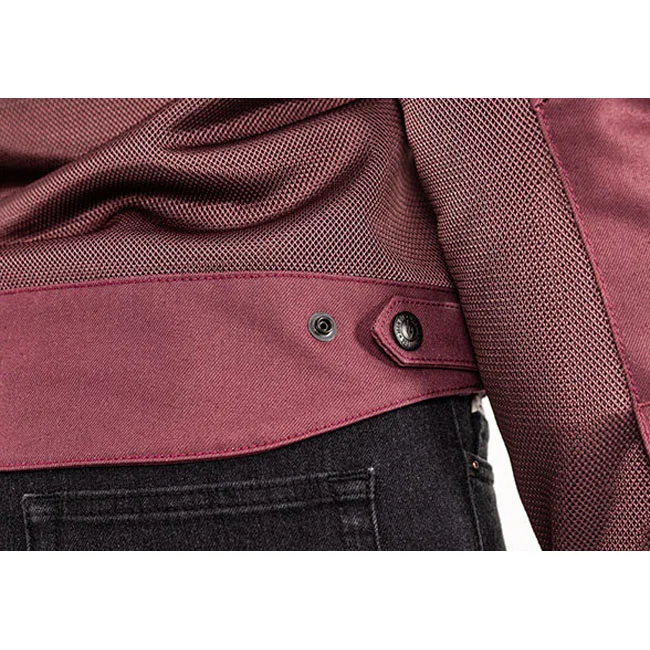 John Doe Doe Aero mesh jacket women bordeaux