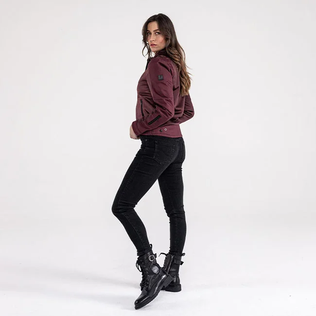 John Doe Doe Aero mesh jacket women bordeaux