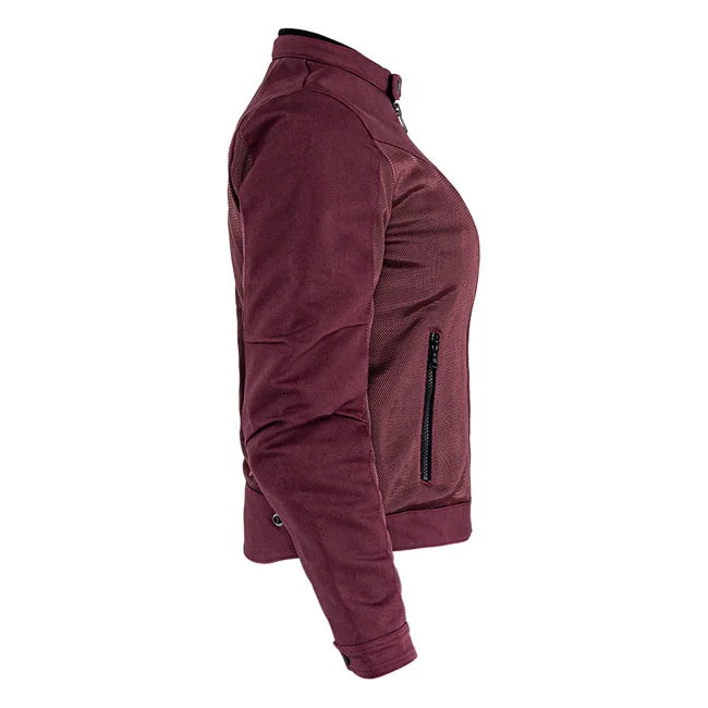 John Doe Doe Aero mesh jacket women bordeaux
