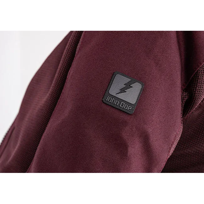 John Doe Doe Aero mesh jacket women bordeaux