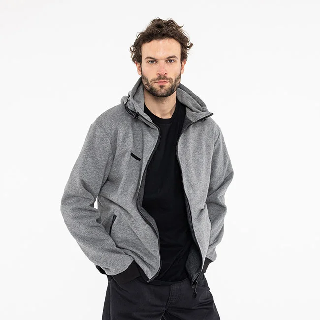 John Doe Doe XTM hoodie grey melange