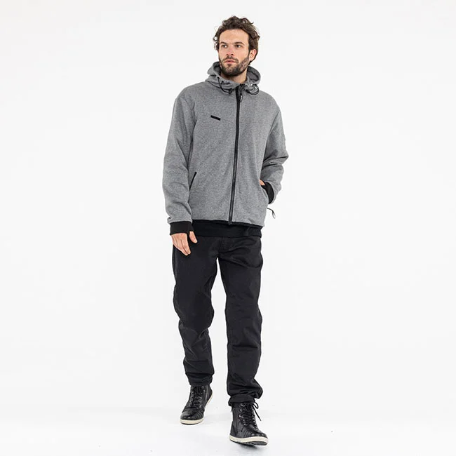 John Doe Doe XTM hoodie grey melange