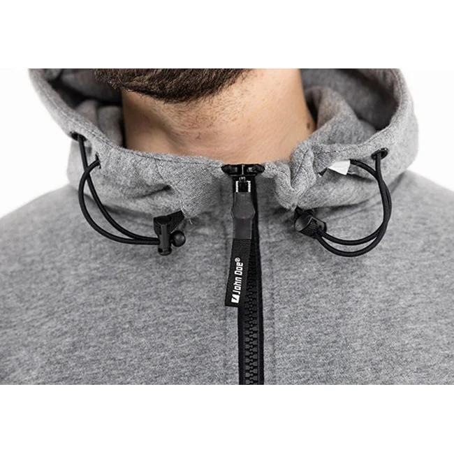 John Doe Doe XTM hoodie grey melange