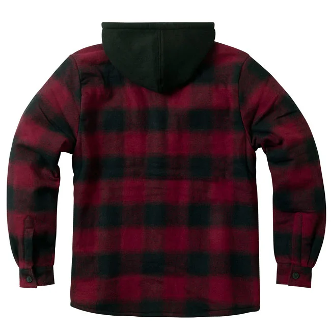 West Coast Choppers WCC Hell Bent Flannel jacket red/black