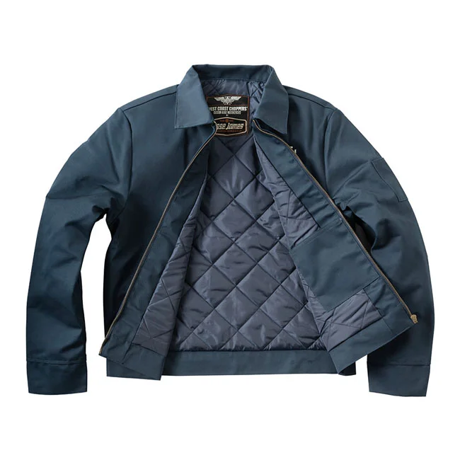 West Coast Choppers WCC OG lined workjacket navy