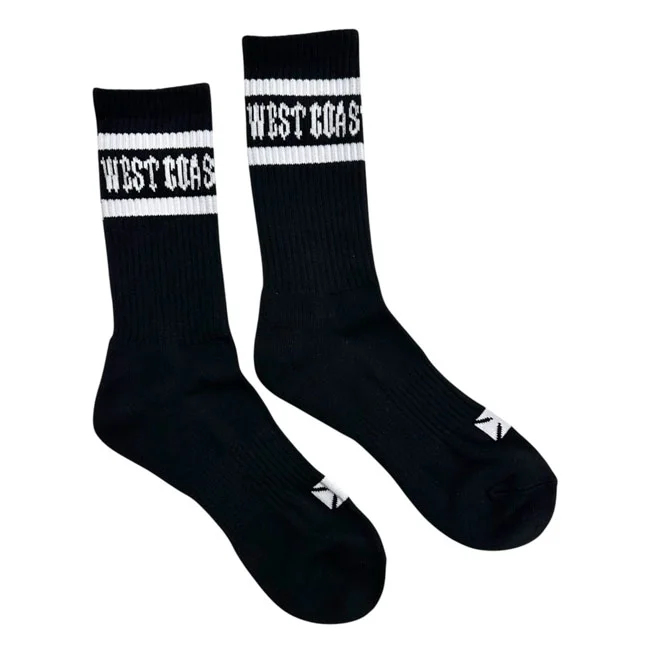 West Coast Choppers WCC OG Crew socks black