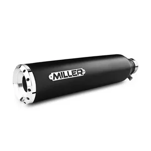 Miller Exhaust Miller, Destiny Slip-On Mufflers. Euro 5. Matte Black