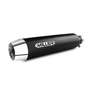 Miller Exhaust Miller, Destiny Slip-On Mufflers. Euro 5. Matte Black