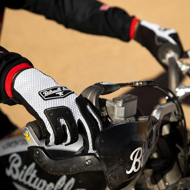 Biltwell Anza gloves white/black