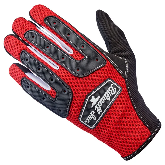 Biltwell Anza gloves red/black