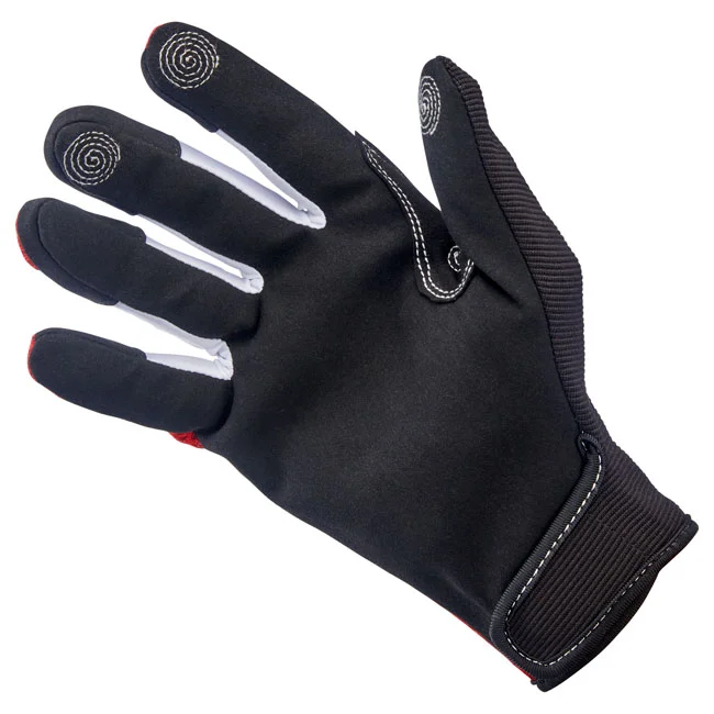 Biltwell Anza gloves red/black