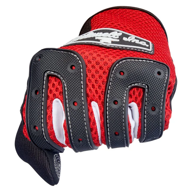 Biltwell Anza gloves red/black