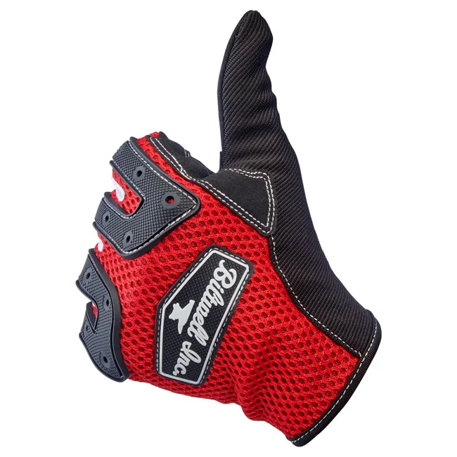 Biltwell Anza gloves red/black
