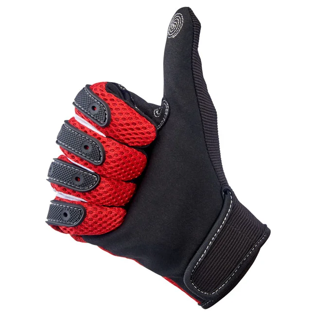 Biltwell Anza gloves red/black