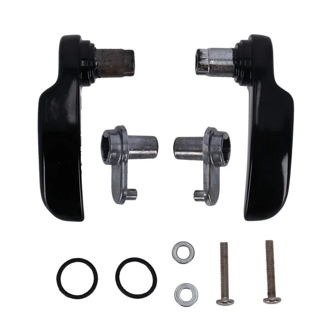 MCS Saddlebag lid lifter set. Black - 704441