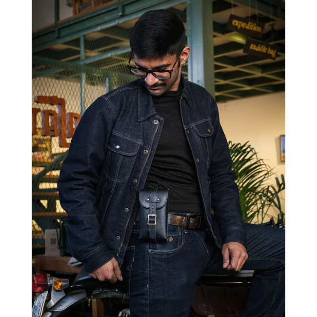 Tripmachine Trip Machine, Moto Exclusive Utility Pouch. Black