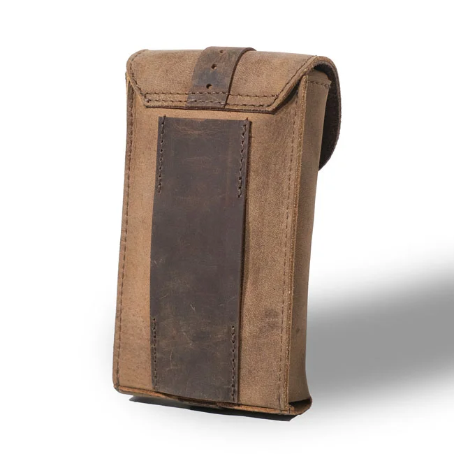 Tripmachine Trip Machine, Moto Exclusive Utility Pouch. Tobacco Brown