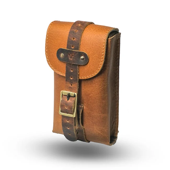 Tripmachine Trip Machine, Moto Exclusive Utility Pouch. Vintage Tan