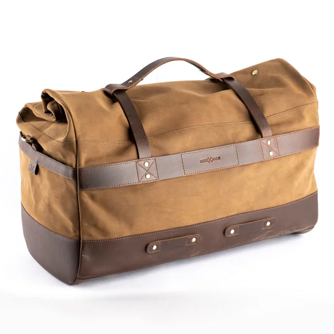 Tripmachine Trip Machine, Outlaw duffle bag. 50 liter. Tobacco Brown