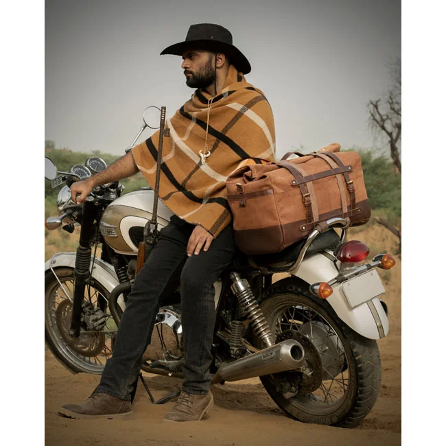 Tripmachine Trip Machine, Outlaw duffle bag. 50 liter. Tobacco Brown