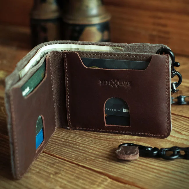 Tripmachine Trip Machine Rodeo wallet Tobacco Brown
