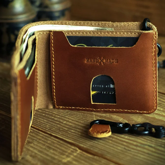 Tripmachine Trip Machine Rodeo wallet Vintage Tan