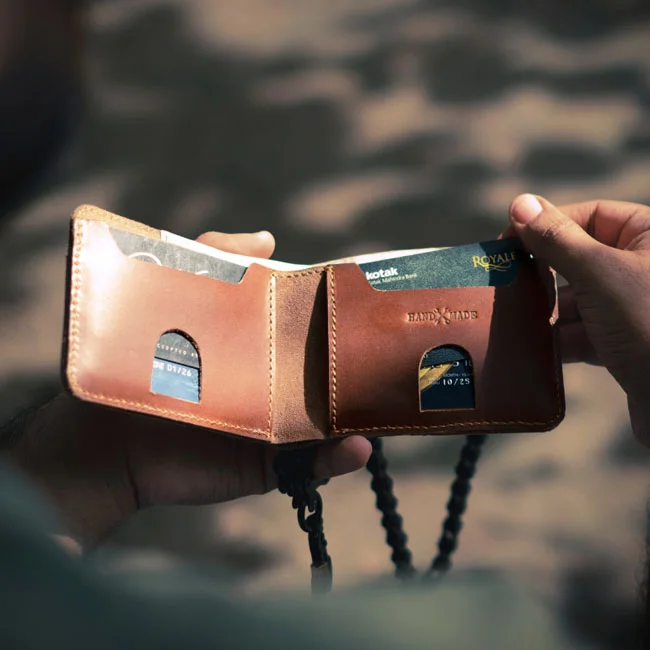Tripmachine Trip Machine Rodeo wallet Vintage Tan