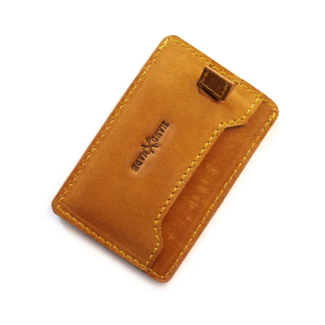 Tripmachine Trip Machine Wiberg cardholder Vintage Tan