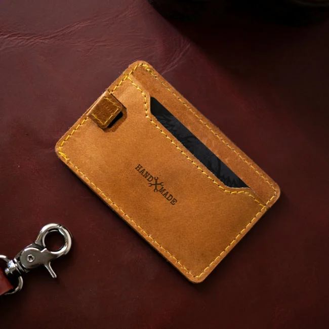Tripmachine Trip Machine Wiberg cardholder Vintage Tan