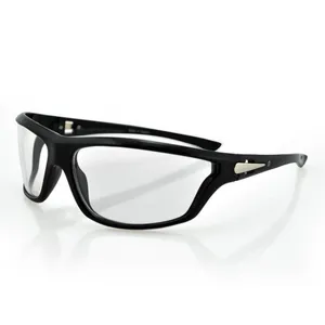 Zan Headgear ZANheadgear Florida Sunglass Gloss Black Frame Clear Lens