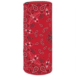 Zan Headgear ZANheadgear Motley Tube® Sportflex® UPF50+ Series Red Paisle