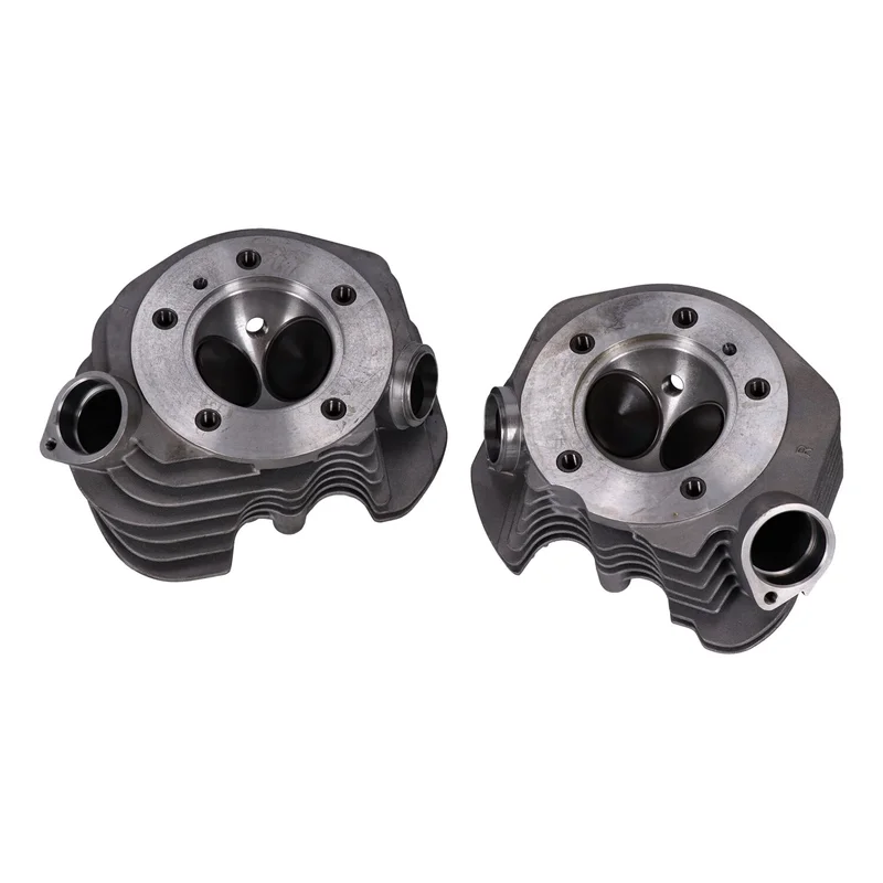 V-Twin Mfg Shovelhead cylinder head set. Band style