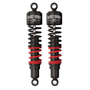 Burly Burly Brand, stiletto shocks, 13" Heavy duty rate. Black