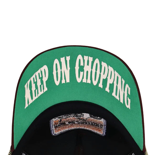 13 and a half company 1/2 Keep On Chopping trucker cap brown/khaki
