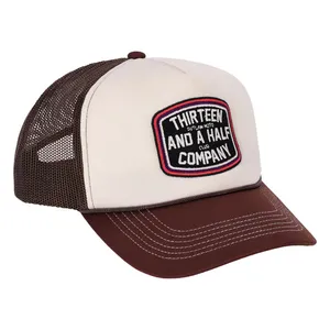 13 and a half company 13 1/2 Outlaw Club trucker cap brown