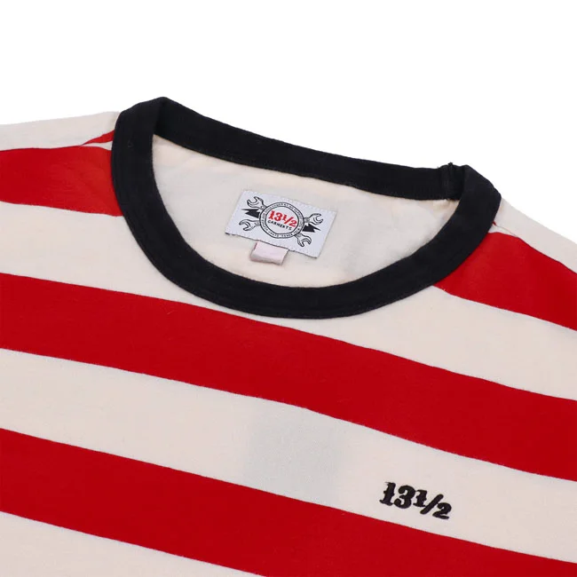 13 and a half company 1/2 TSR long sleeve red/white