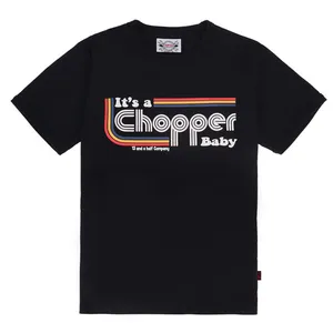 13 and a half company 13 1/2 It''s a chopper baby t-shirt black