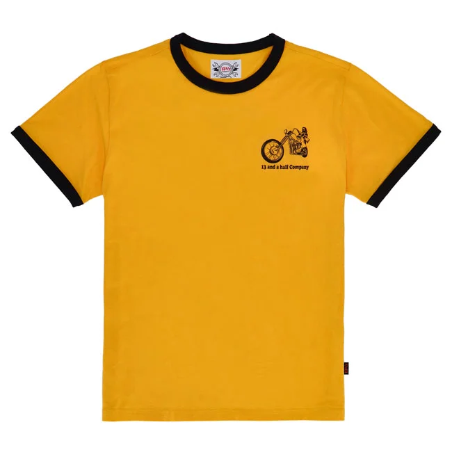 13 and a half company 1/2 KOC t-shirt yellow