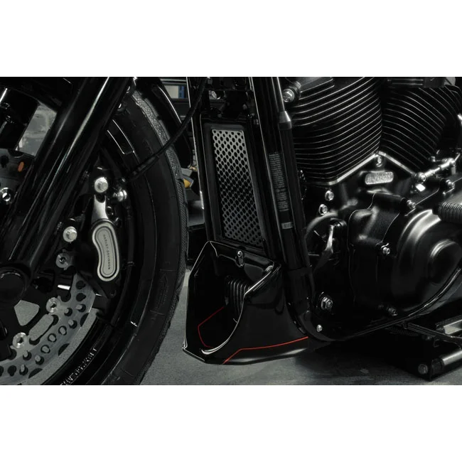 Killer Custom Custom, oil radiator guard ''Hot Rod''. Black