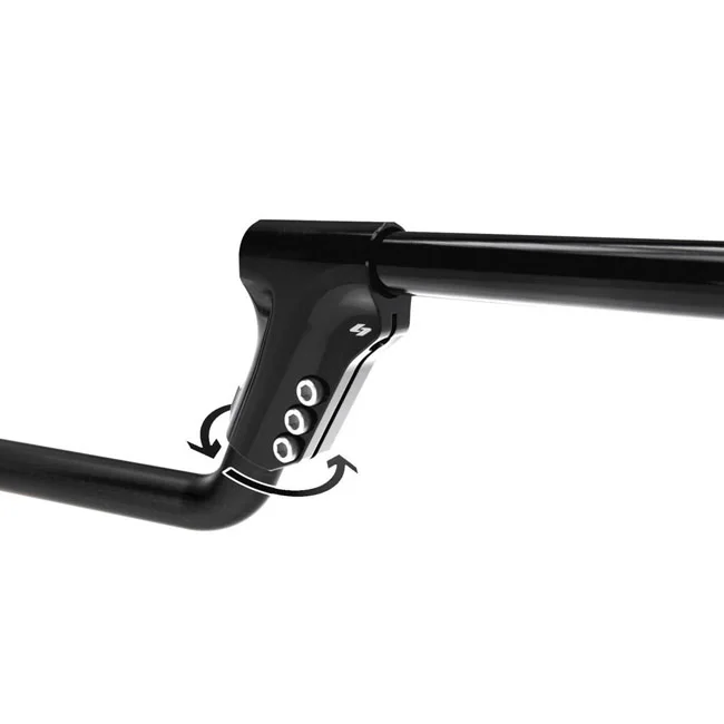 Kraus Open Road adjustable handlebars. Black